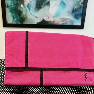 Yves Saint Laurent Pink Cosmetic Bag